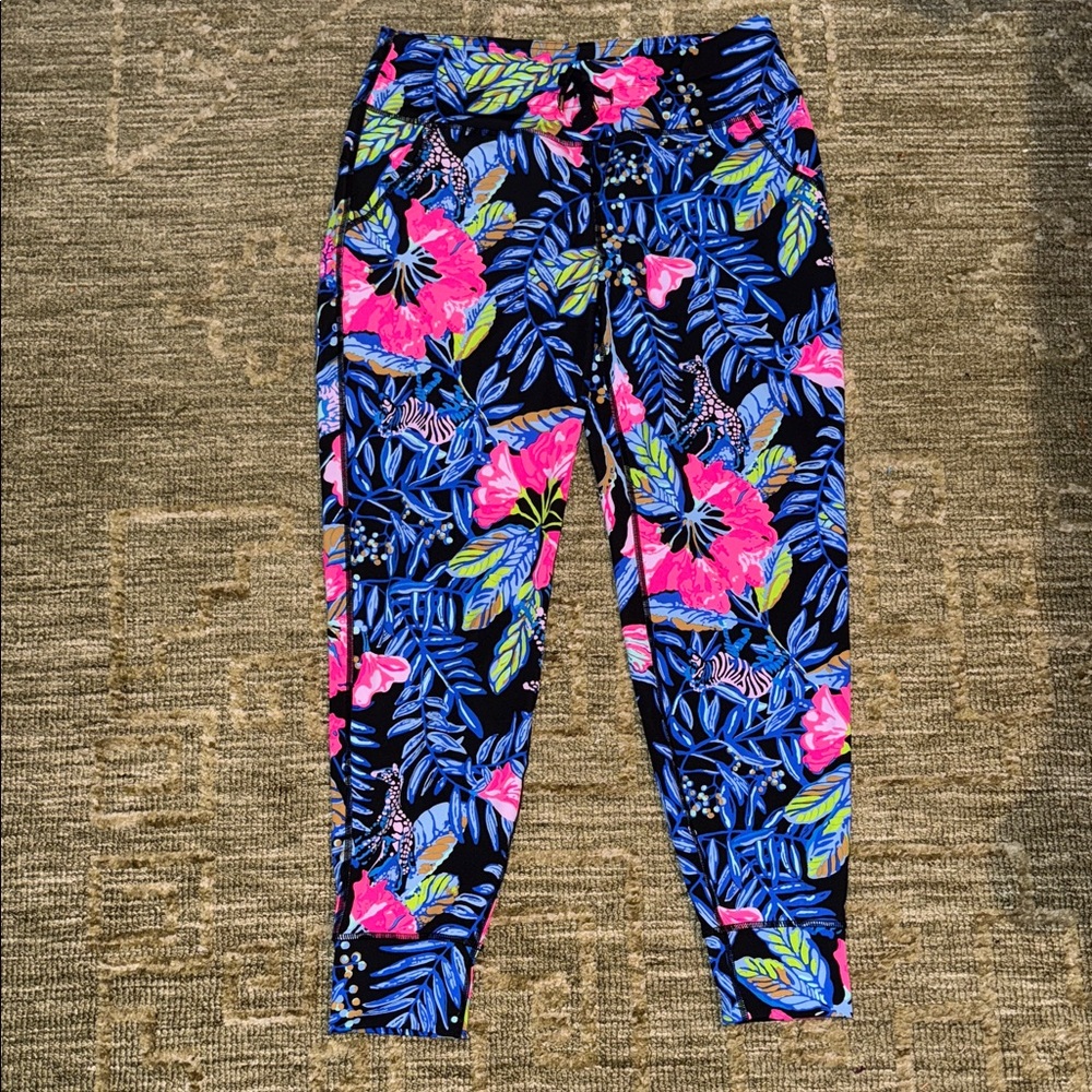 Lilly Pulitzer Mid Rise Golf Jogger Pants